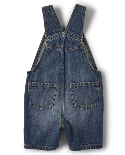 Baby And Toddler Boys Denim Overalls - vane wash